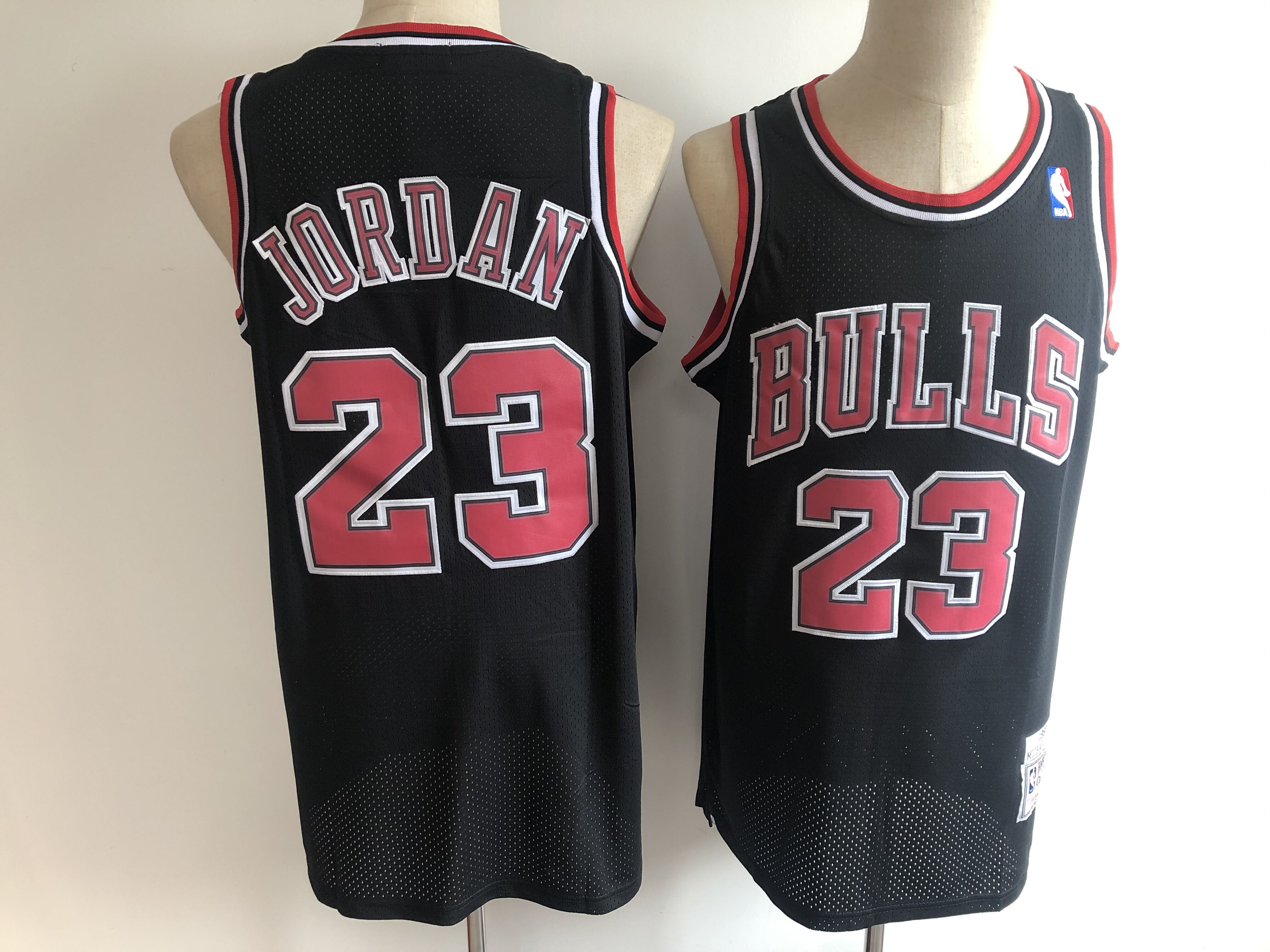2020 Men Chicago Bulls #23 Jordan black Stitched NBA Jersey
